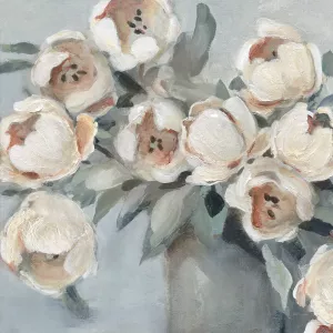 Cottage Tulips by Carol Robinson Oil Painting