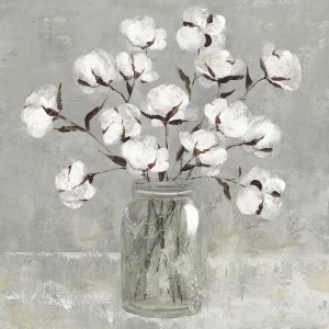 Cotton Bouquet by Carol Robinson Oil Painting