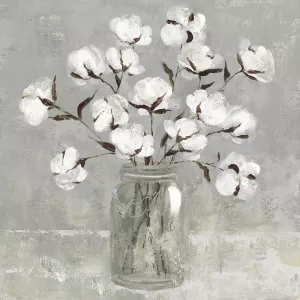 Cotton Bouquet by Carol Robinson Oil Painting