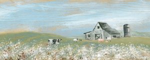 Cotton Fields by Carol Robinson Oil Painting