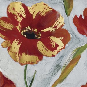 Crimson Crush I by Carol Robinson Oil Painting