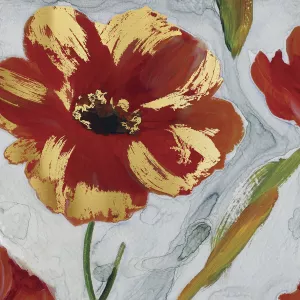 Crimson Crush I by Carol Robinson Oil Painting