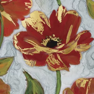 Crimson Crush III by Carol Robinson Oil Painting