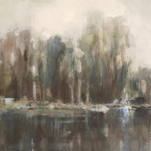 Daily Reflections I Oil Painting by Carol Robinson - Contemporary