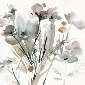 Dainty Blooms I by Carol Robinson Oil Painting
