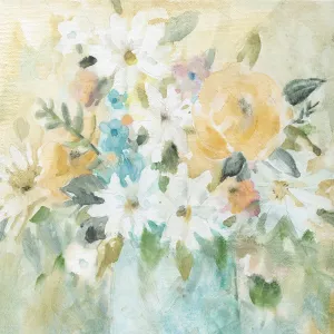 Daisy Ensemble by Carol Robinson Oil Painting