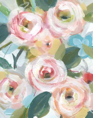 Daring Blooms by Carol Robinson Oil Painting