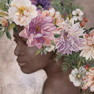 Deep In Thought II by Carol Robinson Oil Painting
