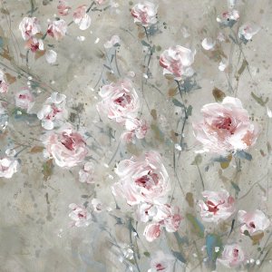 Delicate Pink Blossoms II by Carol Robinson Oil Painting