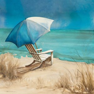 Delray Beach I by Carol Robinson Oil Painting