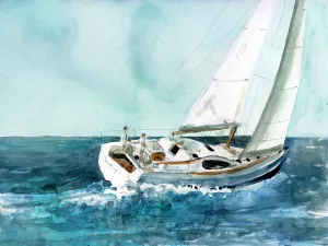Delray Sail by Carol Robinson Oil Painting