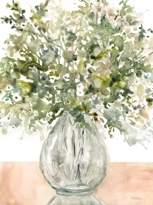 Display of Greens by Carol Robinson Oil Painting