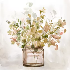 Earthy Garden II by Carol Robinson Oil Painting