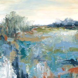 Energetic Earth Oil painting by Carol Robinson