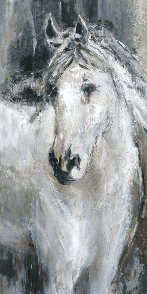Facing The Wind by Carol Robinson Oil Painting