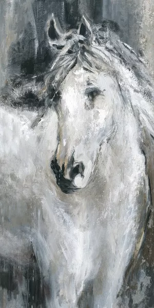 Facing The Wind by Carol Robinson Oil Painting