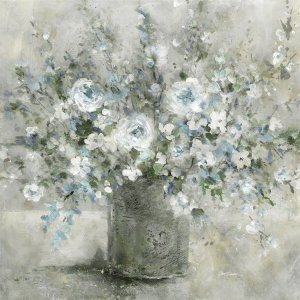 Farmhouse Blues by Carol Robinson Oil Painting