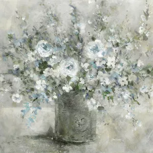 Farmhouse Blues by Carol Robinson Oil Painting
