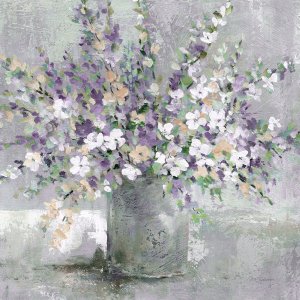 Farmhouse Lavender by Carol Robinson Oil Painting