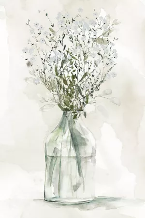 Farmhouse Whites I by Carol Robinson Oil Painting
