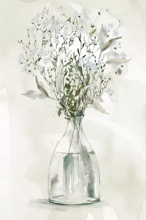 Farmhouse Whites II by Carol Robinson Oil Painting