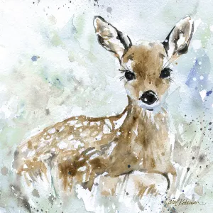Fawn by Carol Robinson Oil Painting
