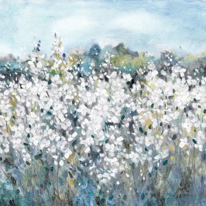 Fields in Bloom by Carol Robinson Oil Painting