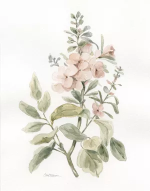 Flea Market Botanical II by Carol Robinson Oil Painting