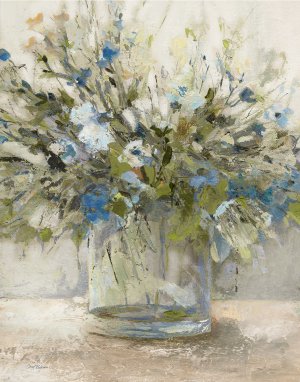 Floral Impression by Carol Robinson Oil Painting