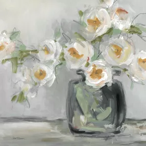 Floral Rendition by Carol Robinson Oil Painting