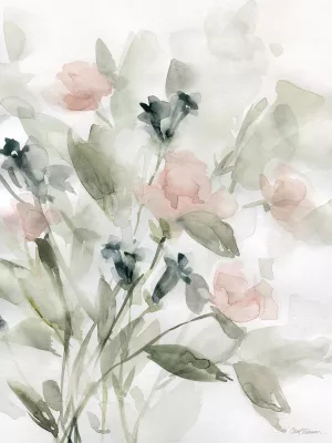 Floral Romance I by Carol Robinson Oil Painting