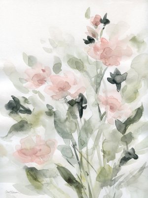 Floral Romance II by Carol Robinson Oil Painting