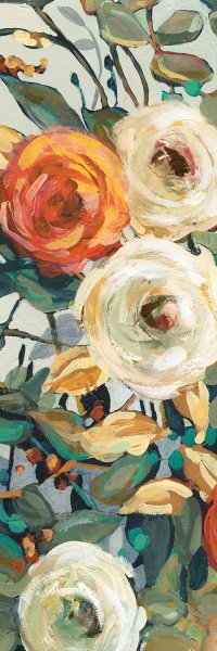 Floral Warmth I by Carol Robinson Oil Painting