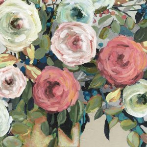 Floral Warmth by Carol Robinson Oil Painting