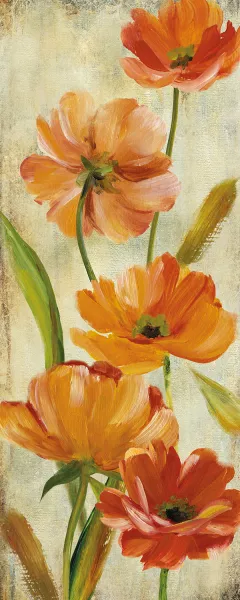 Flower Dance II by Carol Robinson Oil Painting