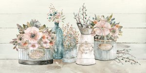 Flower Market by Carol Robinson Oil Painting
