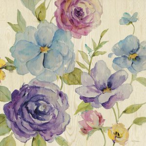 Flower Medley I by Carol Robinson Oil Painting