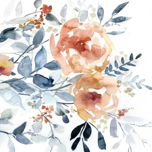 Flowering Branches I by Carol Robinson Oil Painting