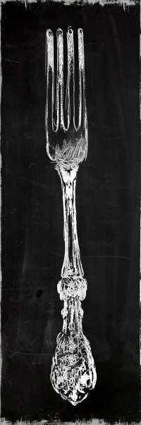 Fork by Carol Robinson Oil Painting