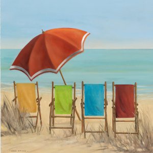 Four Summer I by Carol Robinson Oil Painting