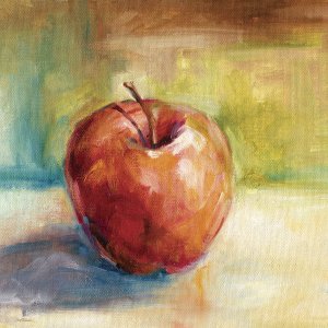Fresh Apple Oil painting by Carol Robinson