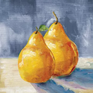 Fresh Pears Oil Painting by Carol Robinson - Bestsellers