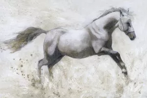 Gallop by Carol Robinson Oil Painting
