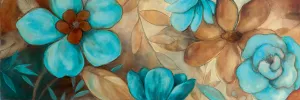Garden Blues I by Carol Robinson Oil Painting