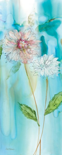 Garden Flow II by Carol Robinson Oil Painting