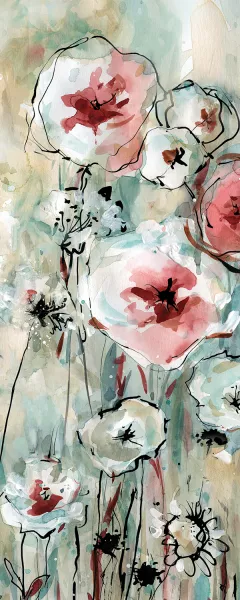 Garden Glow II by Carol Robinson Oil Painting
