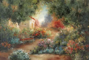 Garden In Arles by Carol Robinson Oil Painting