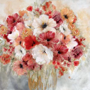 Gardens Passion II by Carol Robinson Oil Painting