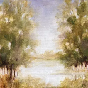 Gentle Groves II by Carol Robinson Oil Painting