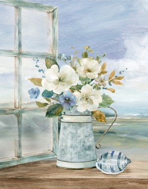 Gentle Sea Breeze I by Carol Robinson Oil Painting